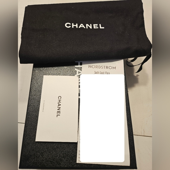 ❌️SOLD❌️CHANEL Navy Pink Lambskin CC Logo Espadrilles Size 40 EUC - Picture 15 of 15